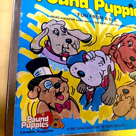 POUND PUPPIES VINTAGE 1985 IN FUN FROM A TO Z FULL COLOR BOOK 24 PAGE - Picture 15 of 15